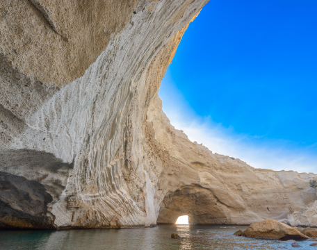 Milos Sykia Cave